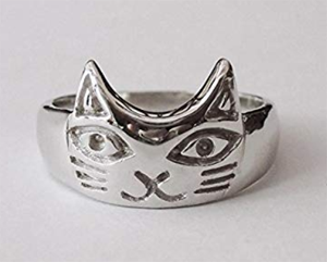 Stunning Sterling Silver Cat Rings For Women Love Kitties! – Meow As Fluff