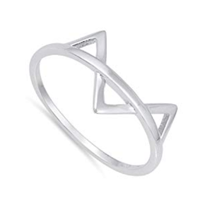 sterling silver cats rings for women