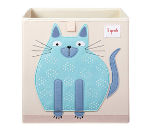 cat storage bins baskets feline fanatics