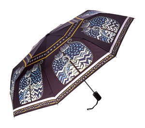 Cat Fluffy Sunlight Glance Wallpaper Compact Travel Umbrella Windproof Reinforced Canopy 8 Ribs Umbrella Auto Open And Close Button Customized