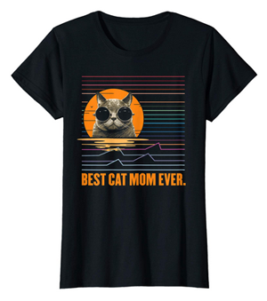 cat mom tshirts for mothers day