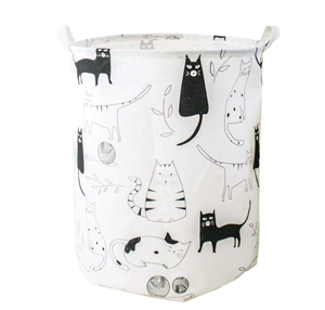 cat storage bins baskets feline fanatics