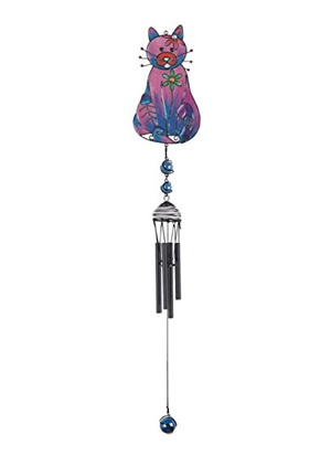 cat wind chimes