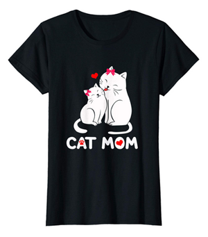 cat mom tshirts for mothers day