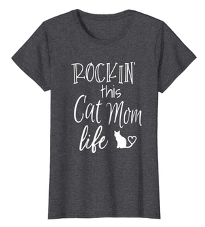 cat mom tshirts for mothers day
