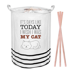 cat storage bins baskets feline fanatics