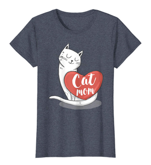 cat mom tshirts for mothers day