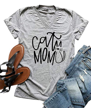 cat mom tshirts for mothers day