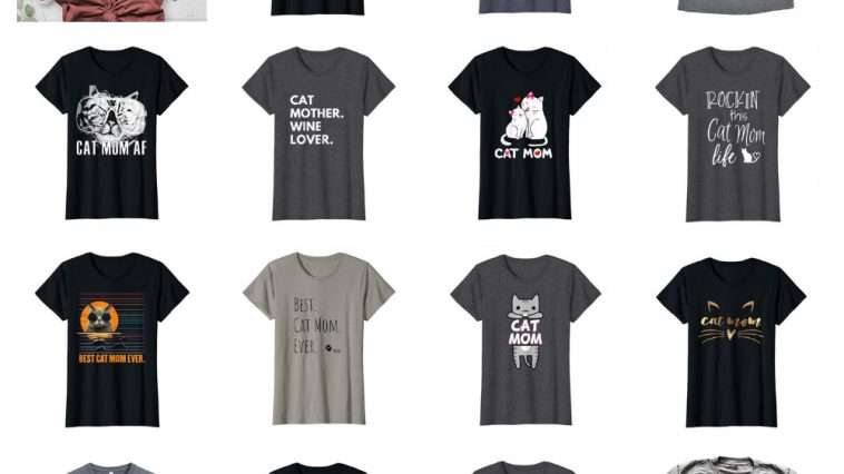 mothers day cat mom tshirts feature
