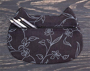 makeup and toiletry bags for cat lovers