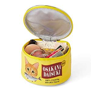 makeup and toiletry bags for cat lovers