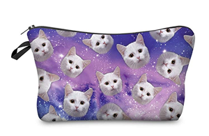 makeup and toiletry bags for cat lovers