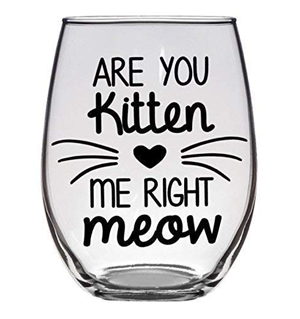 Cat Wine Glasses For People Who Love Kitties! – Meow As Fluff