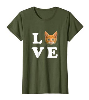 ginger cat t shirt