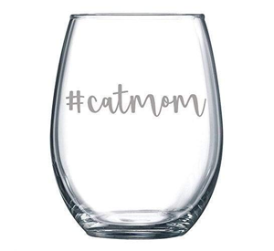 wine glasses for cat lovers