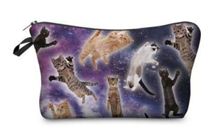 makeup and toiletry bags for cat lovers