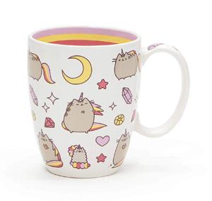 Coffee Mug Entertainment Pusheen & Stormy NEW Pair 12 ounce cups with gift box