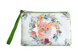 makeup and toiletry bags for cat lovers