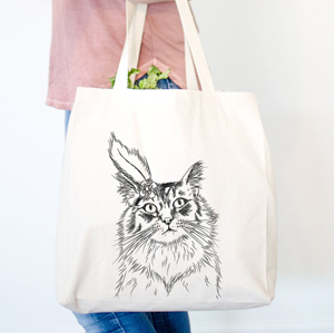 Cotton Canvas Tote Bags For People Love Cats! – Meow As Fluff