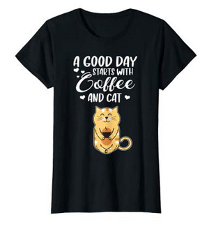 coffee cats men women tshirts
