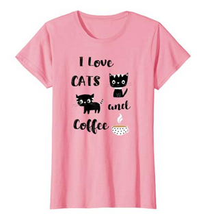 coffee cats men women tshirts