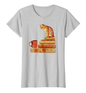 coffee cats books tshirts