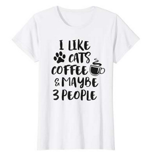coffee cats men women tshirts