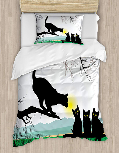 cat kitten duvet comforter covers