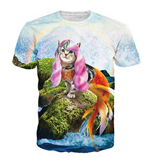 cat mermaid purrmaid tshirts
