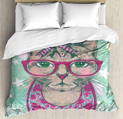 Duvet Covers That Are Purrfect For People Who Love Cats! – Meow As Fluff