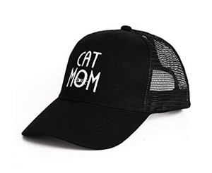 baseball caps hats for cat lovers