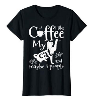 coffee cats men women tshirts