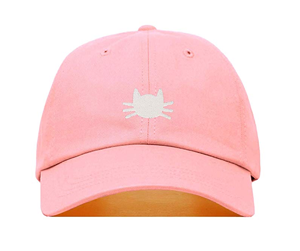 baseball caps hats for cat lovers