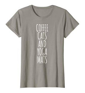 Tshirts For People Who Love Coffee, Cats, And Yoga! – Meow As Fluff