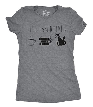 coffee cats books tshirts