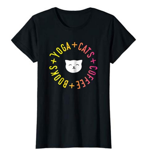 coffee cats books tshirts