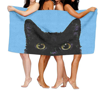 cat beach towels blankets