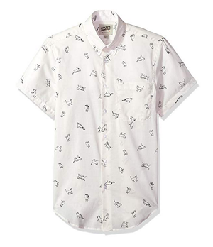 Cat button hotsell down shirt