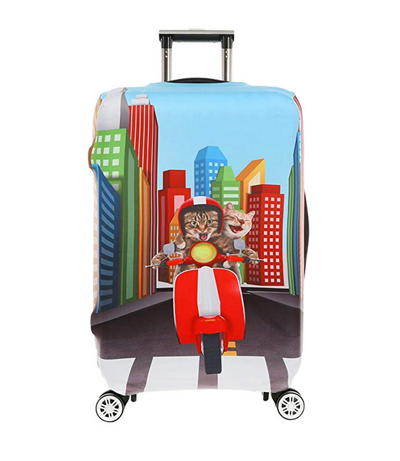 funny suitcase covers