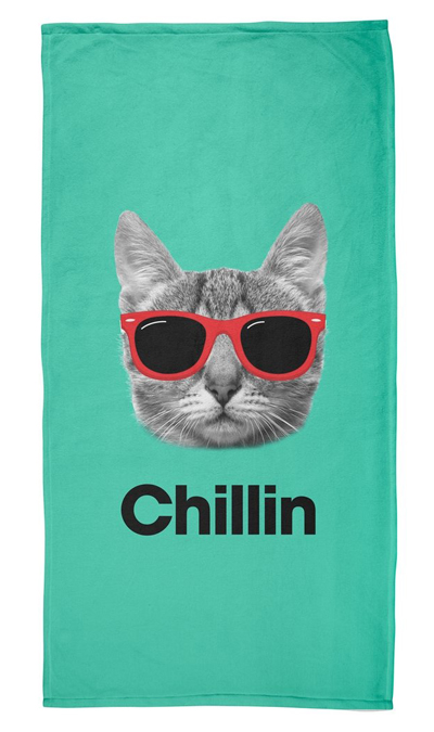 cat beach towels blankets