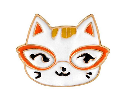 enamel pins for cat lovers