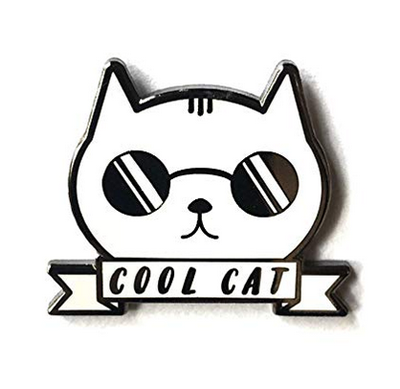 enamel pins for cat lovers