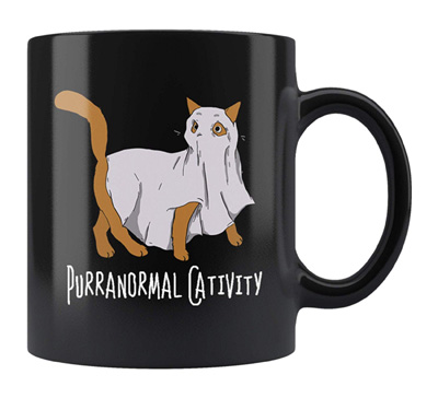 halloween cat mugs