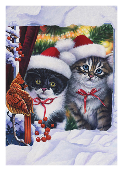 Cat Christmas Flags That Are Purrfect For People Who Love Kitties ...