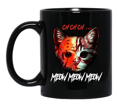 halloween cat mugs