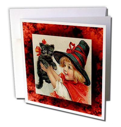 halloween cards for cat lovers