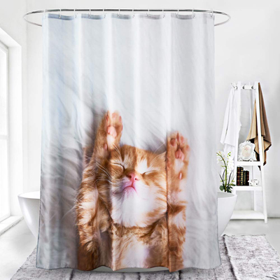 Cat Shower Curtains For People Who Are Feline Fanatics! – Meow As