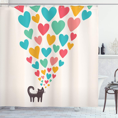 cat shower curtains