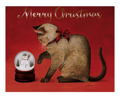 Cute And Quirky Christmas Cards For Cat Lovers! – Meow As Fluff