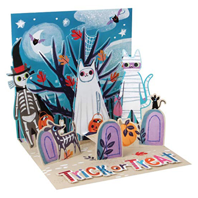 halloween cards for cat lovers